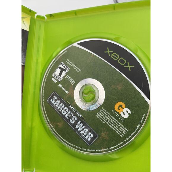 Army Men: Sarge's War (Microsoft Xbox, 2004) Complete In Box - Picture 5 of 8